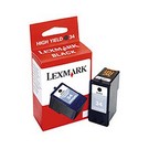 Lexmark 34, Lexmark 18C0034 černá (475 stránek)